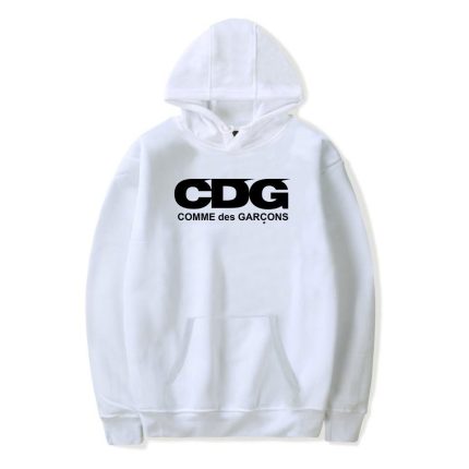 CDG Comme Des Garcons Hoodie Weiß