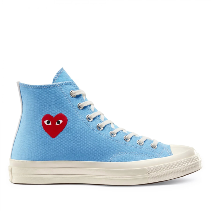 CDG Converse Chuck 70 High Leuchtend Blau