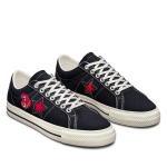 CDG Converse One Star Low Top Schwarz