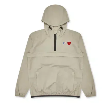 CDG X K-Way Half-Zip Jacke