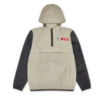 CDG X K-Way Jacke Half-Zip