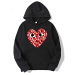Comme Des Garcons Camo Herz Hoodie