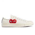 Comme Des Garçons Play X Converse Chuck 70 Low Weiß