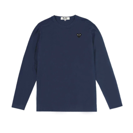 Commes Des Garcons Pullover Mit Weißem Und Blauem Herz