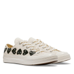 Converse Mehrfarbige Herzen Low Weiß