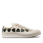 Converse Mehrfarbige Herzen Low Weiß