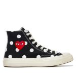 Converse Sneakers Rotes Herz Mit Punkten Größe 70 Schwarz