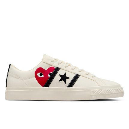 Converse X CDG Play One Star Academy Pro Weiß